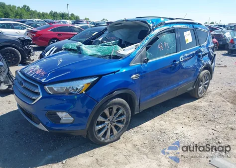 2017 Ford Escape Titanium from USA, damaged, VIN 1FMCU9J98HUC17976